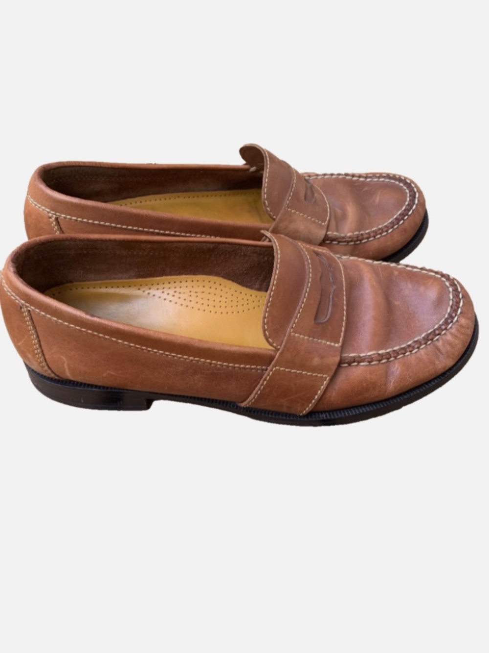 Cole Haan Men’s Size 11 Douglas Penny Loafer Slip On Leather Shoe Brown